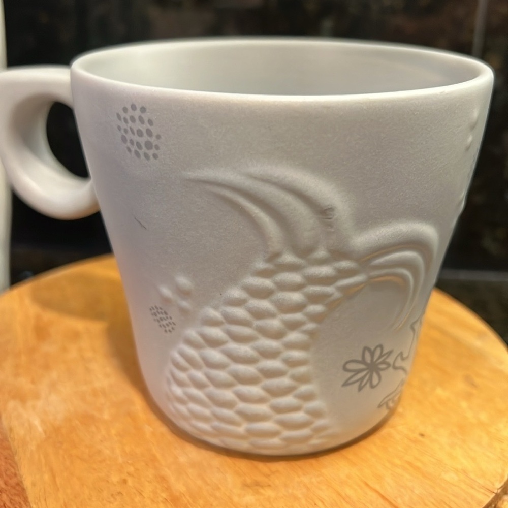 NWOT Starbucks Anniversary Collection 2016 Embossed Mermaid Siren Tail Mug - Picture 3 of 8